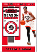 2019 Panini Contenders Pascal Siakam