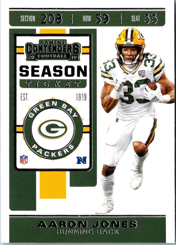 2020 Panini Aaron Jones #59