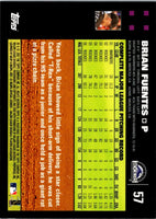 2007 Topps Brian Fuentes #57