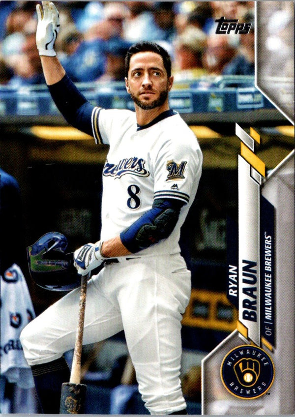 2020 Topps Ryan Braun #347