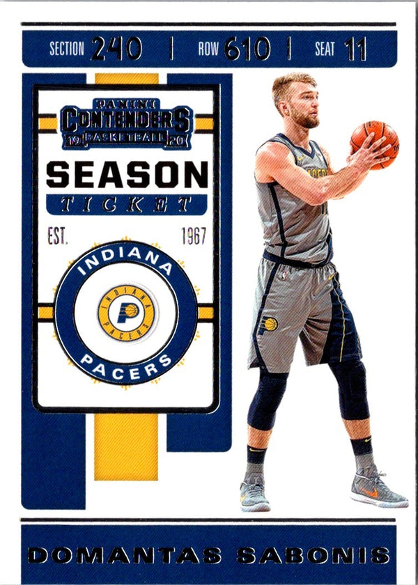 2018 Panini Domantas Sabonis #29