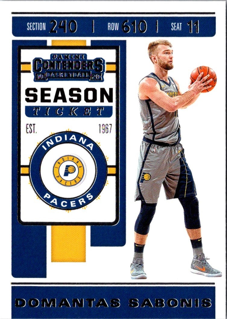 2018 Panini Domantas Sabonis