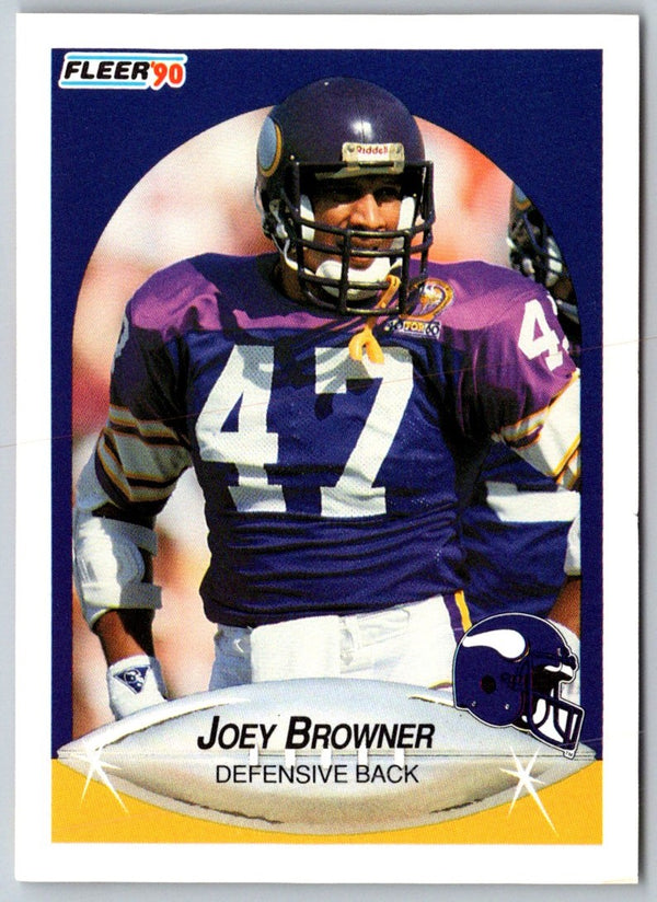 1990 Fleer Joey Browner #95