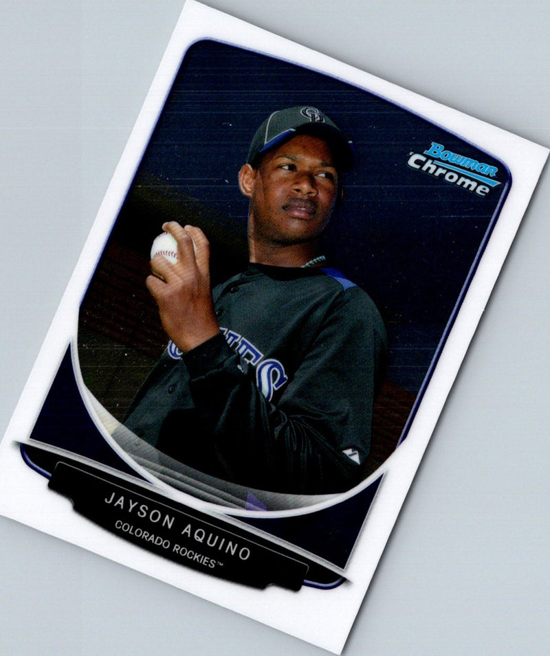 2013 Bowman Chrome Prospects Jayson Aquino