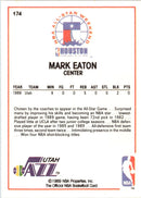 1989 Hoops All-Star Panels Perforated Mark Eaton