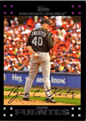 2007 Topps Brian Fuentes #57