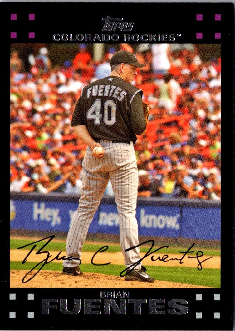 2007 Topps Brian Fuentes