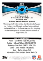 2012 Topps Carolina Panthers: Cam Newton/Jonathan Stewart #282