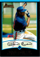 2001 Bowman Draft Picks & Prospects Wilkin Ruan #BDP76 Rookie