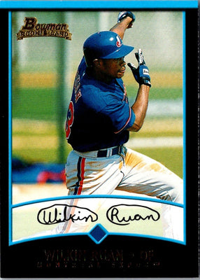 2001 Bowman Draft Picks & Prospects Wilkin Ruan #BDP76 Rookie