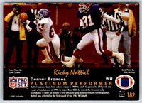 1991 Pro Set Platinum Ricky Nattiel #182