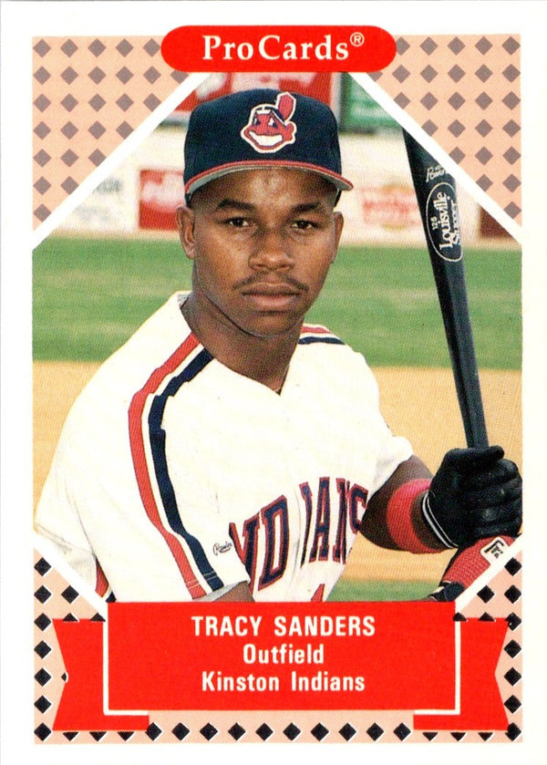 1991 ProCards Tomorrow's Heroes Tracy Sanders #53