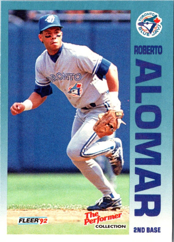 1992 Fleer 7 Eleven/Citgo The Performer Roberto Alomar #24