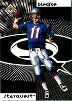 1998 UD Choice StarQuest/RookQuest Blue Drew Bledsoe/Ryan Leaf #SR02