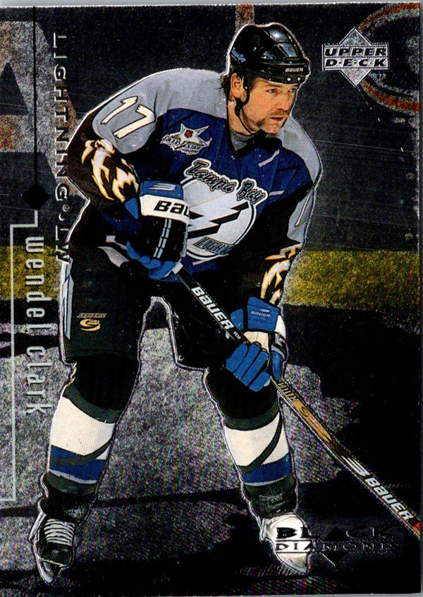 1998 Upper Deck Black Diamond Wendel Clark #79