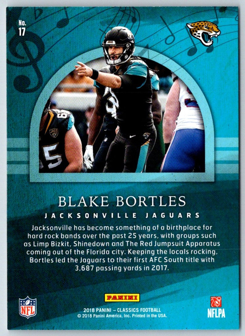 2018 Panini Classics Composers Blake Bortles