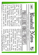 2001 Topps Traded & Rookies Gold Lou Piniella 74