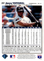 1995 Collector's Choice SE Danny Tartabull #247