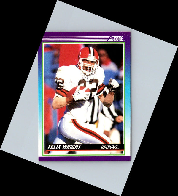 1990 Score Felix Wright #122