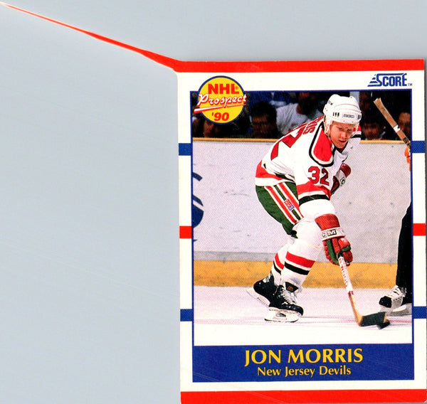 1990 Score Jon Morris #401 Rookie