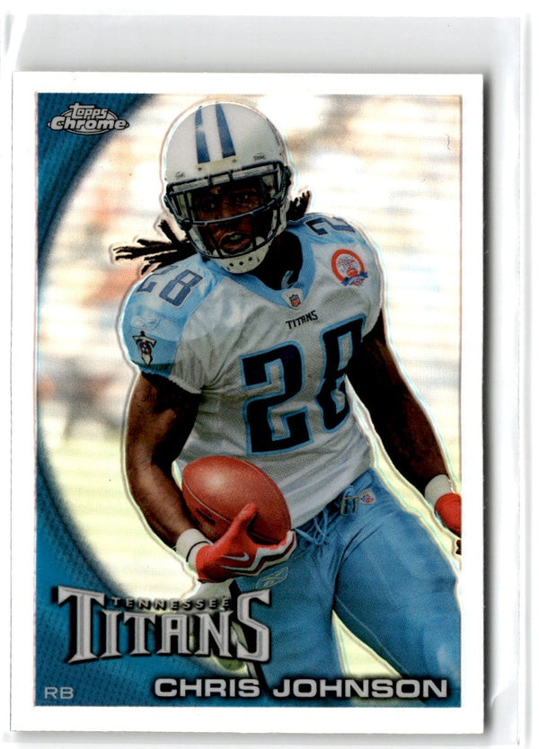 2010 Topps Chrome Chris Johnson #C200 Refractor