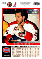 1993 Upper Deck Eric Desjardins #184