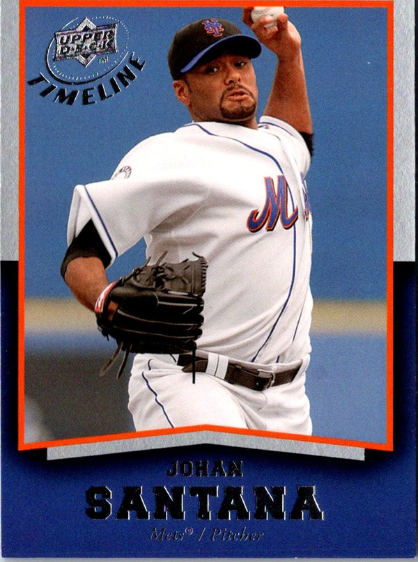 2008 Upper Deck Timeline Johan Santana #5