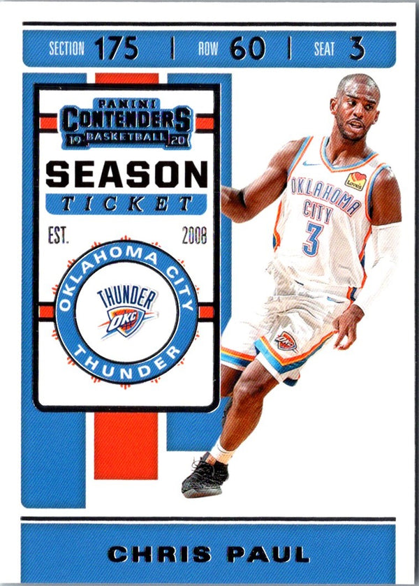 2018 Panini Contenders Chris Paul #5