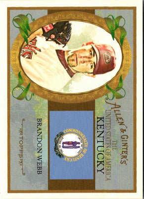 2007 Topps Brandon Webb #319