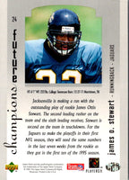 1995 SP Championship James Stewart #24 Rookie