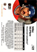 1991 Pro Set Mike McPhee #129