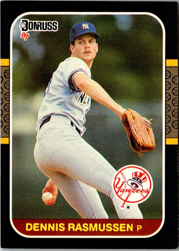 1987 Donruss Dennis Rasmussen #175
