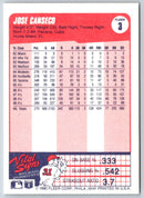 1990 Fleer Jose Canseco