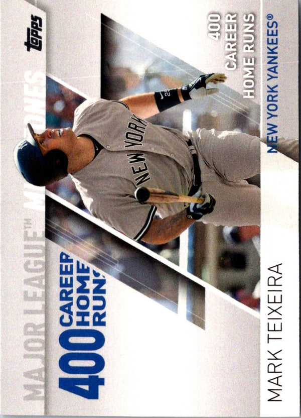 2017 Topps Major League Milestones Mark Teixeira #MLM-18