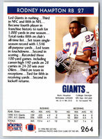 1992 Proset Rodney Hampton #264