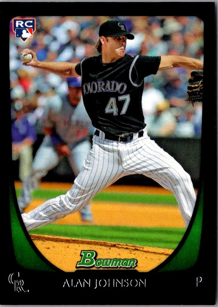 2011 Bowman Draft Picks & Prospects Alan Johnson