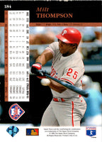 1994 Upper Deck Milt Thompson #184