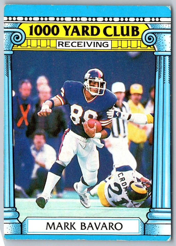 1987 Topps 1000 Yard Club Mark Bavaro #24