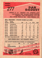1989 O-Pee-Chee Dan Daoust #277