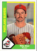 1990 CMC Portland Beavers Mike Dyer