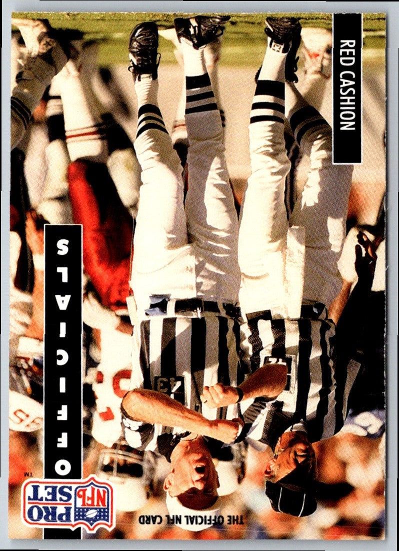 1991 Pro Set Red Cashion