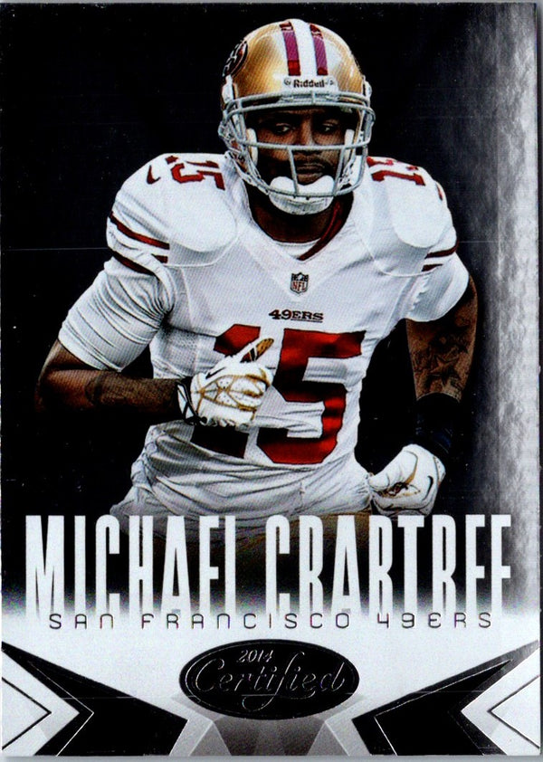 2014 Panini Certified Michael Crabtree #82