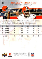2008 Upper Deck First Edition Braylon Edwards #38
