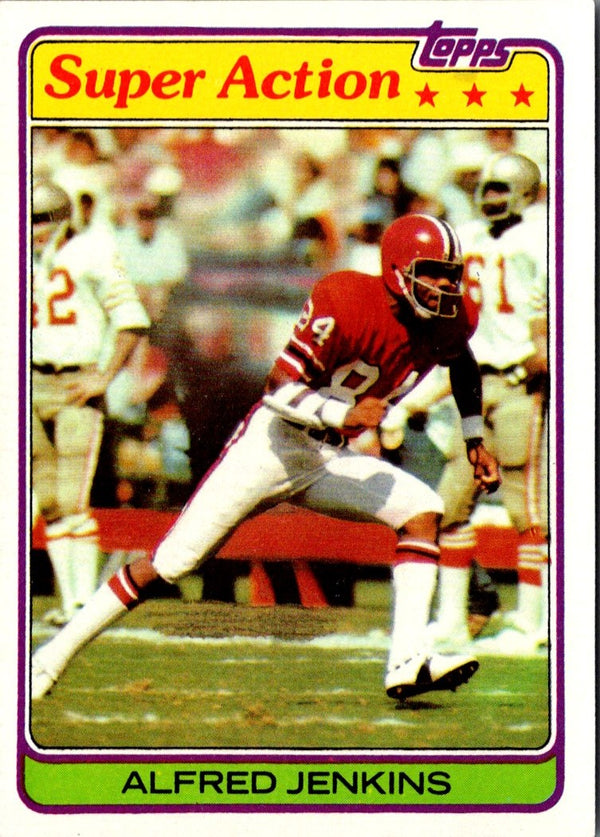 1981 Topps Alfred Jenkins #284 NM-MT