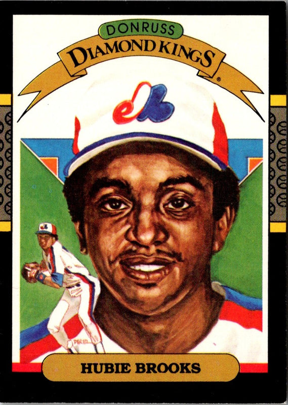 1987 Leaf Hubie Brooks #17