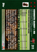 2007 Topps Kenneth Darby