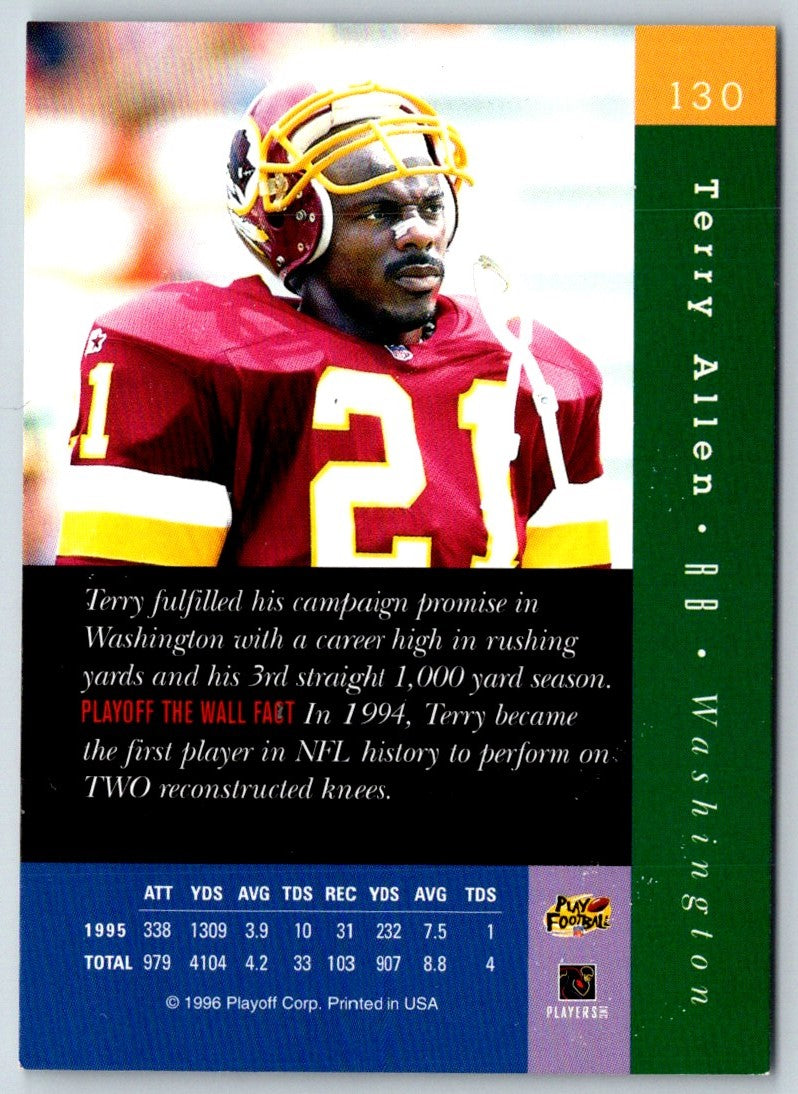 1996 Playoff Absolute Terry Allen