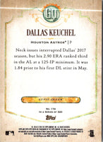 2018 Topps Gypsy Queen Dallas Keuchel #174