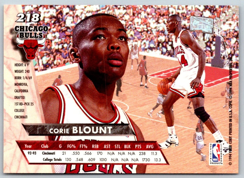 1993 Ultra Corie Blount