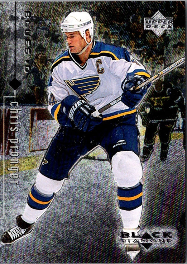 1998 Upper Deck Black Diamond Chris Pronger #78